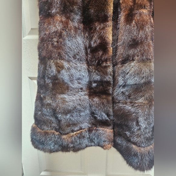 Mink fur long coat - Picture 10 of 16